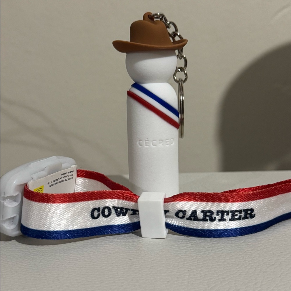 Beyonce Cowboy Carter Cécred Keychain with Cowboy Carter Wristband